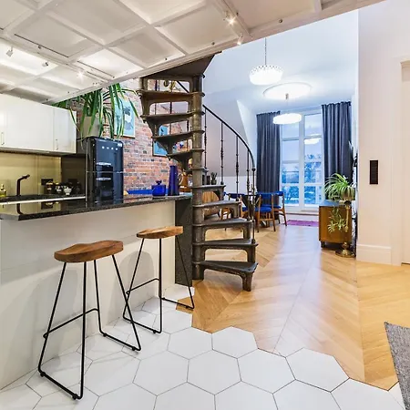 Retro Old Town Lägenhet *